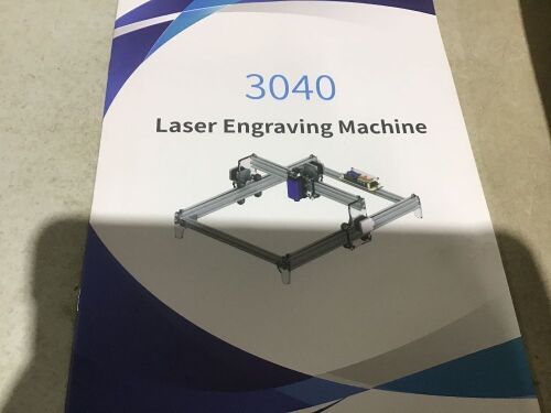 CNC Laser Engraver Machine  - Lot 481