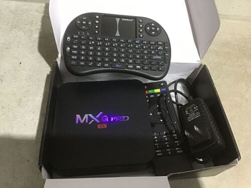 MXQ Pro 4k Android TV Box  - Lot 508