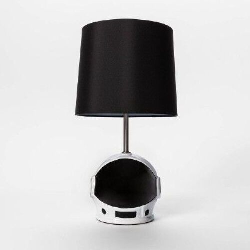 Case of (2) Pillowfort Helmet Visor Figural Table Lamp  - Lot 991