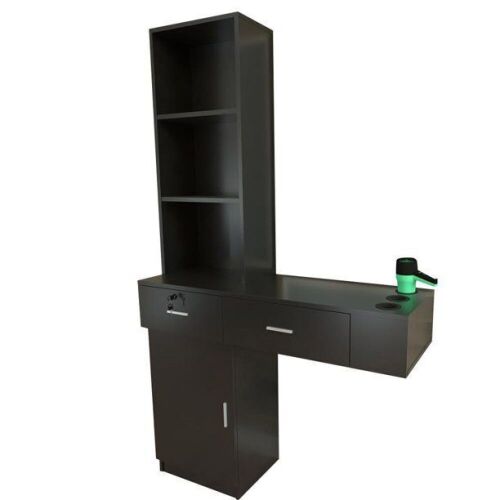 Wall Mount Hair Styling Barber Station - Lot 187