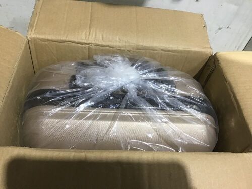 Yotefe Champagne Hard Shell Luggage - Lot 322