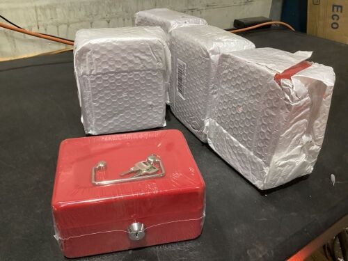 Lot of (5) Lock Boxes - Lot 1012