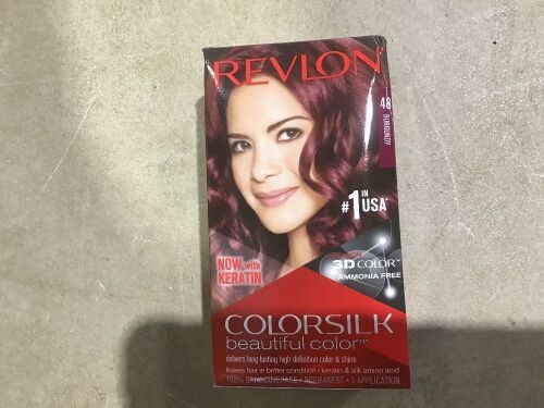 Case of (12) Revlon Colorsilk Burgundy Hair Color  - Lot 250