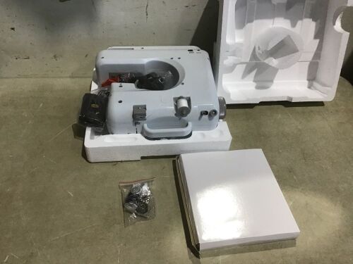 6V Portable Foot Pedal Sewing Machine w/ 12 Stitch Patterns  - Lot 1069