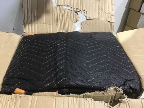 WEN 272406 72-Inch by 40-Inch Heavy Duty Padded Moving Blankets, Pack of 6  - Lot 651