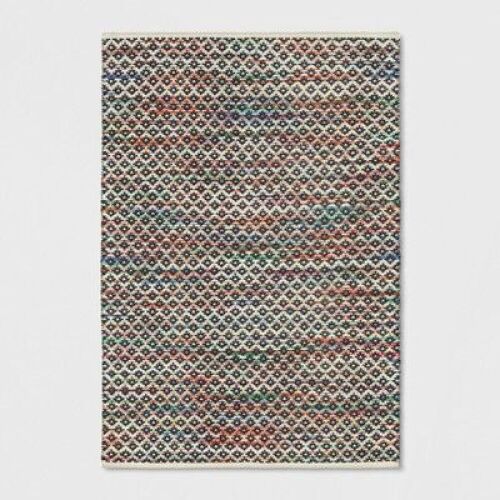 Opalhouse 5' x 7' Striped Diamond Woven Area Rug - Lot 462
