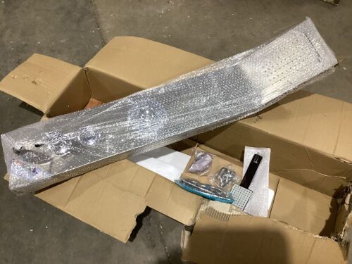 Shower Panel System - Brushed Nickel - Lot 567