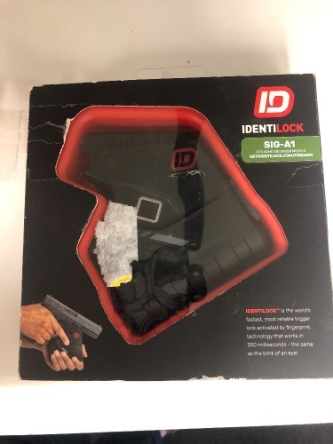 IDENTILOCK Biometric Fingerprint Gun Lock, E-Commerce Return, Untested, Sold as is - Lot 13