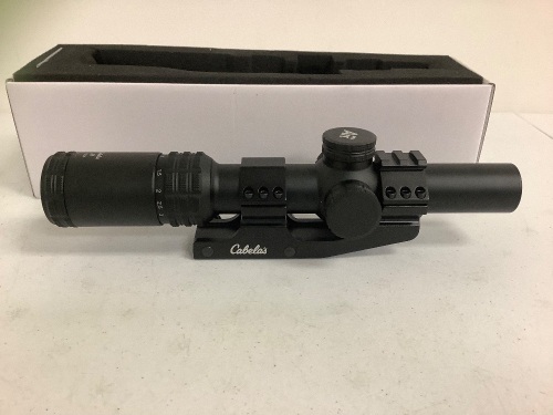 Riflescope 1-6x24, E-Comm Return - Lot 26