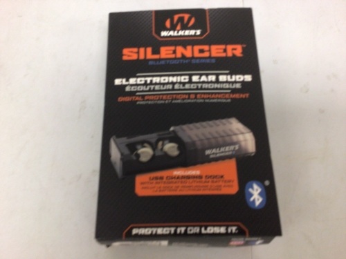 Walkers Silencer Electronic Ear Buds, E-Commerce Return - Lot 81