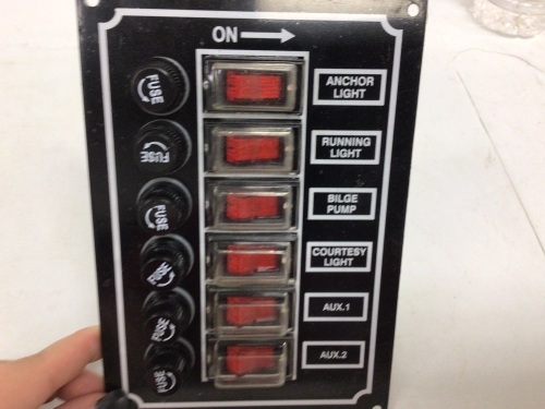 6 Gang Switch Panel, E-Commerce Return, Sold as is - Lot 105