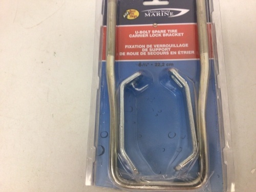 U-Bolt Spare Tire Carrier Lock Bracket, E-Commerce Return, Sold as is - Lot 122