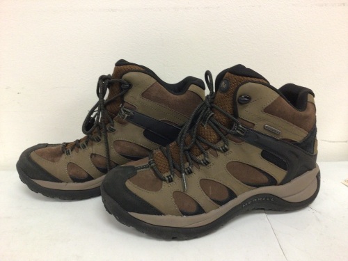 Merrell Mens Shoes, 8, E-Commerce Return, Broken Strap and Alarm Piece Still Attached, Sold as is - Lot 126