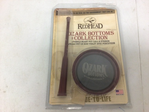 RedHead Crystal Friction Turkey Call, E-Commerce Return, Cracked, Sold as is - Lot 128
