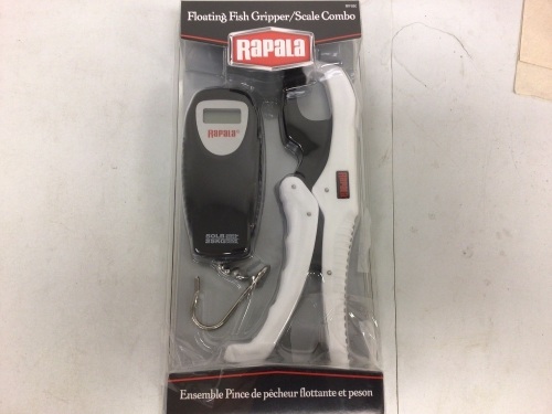 Rapala Floating Fish Gripper/Scale Combo, E-Commerce Return, Untested - Lot 136