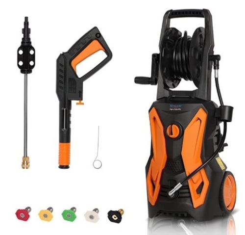 Stream Pressure Washer, New, BLACK/BLUE - Lot 182