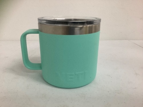 Yeto Rambler 14oz. Mug, E-Commerce Return, Worn Spots On Inside, Sold as is - Lot 200