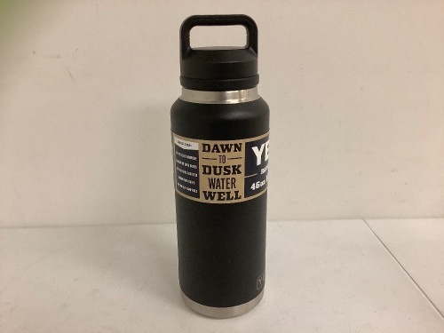 Yeti Rambler 46oz. Bottle, E-Commerce Return, Scatches on Outside, Sold as is - Lot 201