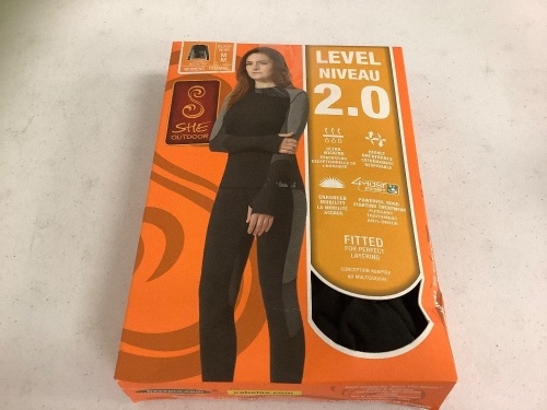 SHE Outdoor Fitted Long Sleeve For Layering, Size M, E-Comm Return - Lot 214