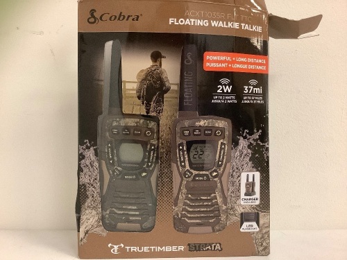 Cobra Floating Walkie Talkie, E-Comm Return - Lot 221