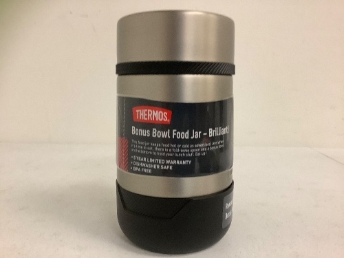 Thermos Bonus Bowl Food Jar, E-Comm Return - Lot 222