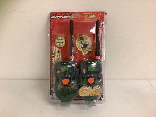 Maxx Action Walkie Talkies, E-Comm Return, Untested - Lot 224