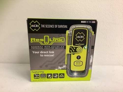 ACR ResQlink GPS Personal Locator Beacon, NEW - Lot 237