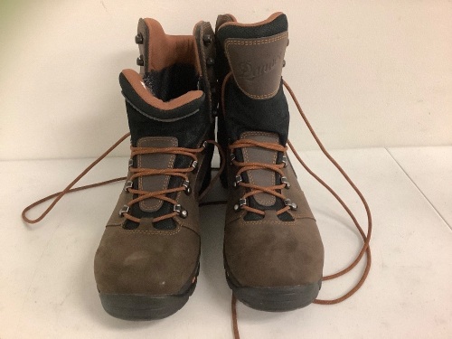 Danner Vicious 8" Brown Boots, SIze 12, E-Comm Return - Lot 484