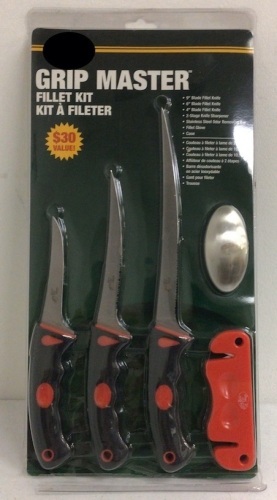 Grip Master Fillet Kit, E-Commerce Return, Sold as is - Lot 257