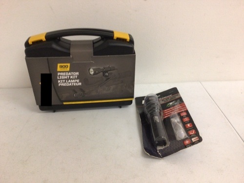 Predator Light Kit and Smith & Wesson Flashlight, E-Commerce Return, Works and Appears Complete, Sold as is - Lot 38