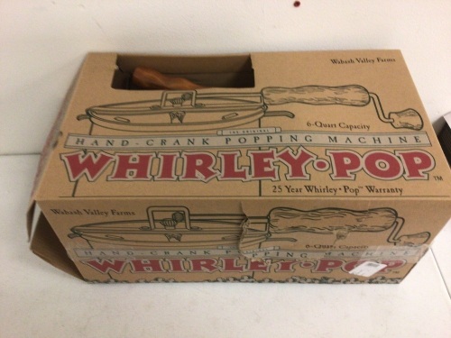 Whirley Pop Popcorn Maker, E-Commerce Return, Sold as is - Lot 273