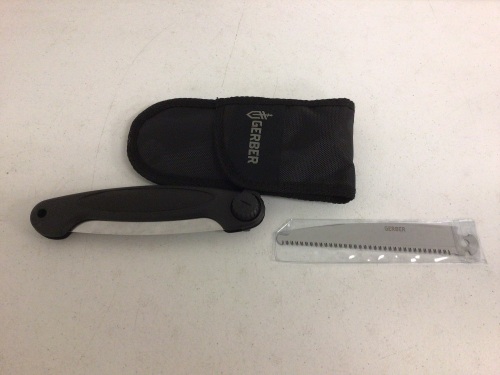 Lot of (2) Knives, One is a combo set, Gerber - Tip Broken, E-Commerce Return, Sold as is - Lot 259