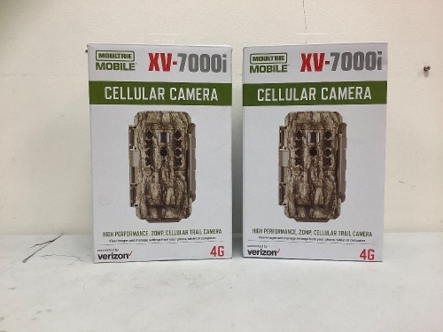 Lot of (2) Moultrie Trail Cams, E-Comm Return, Untested - Lot 372