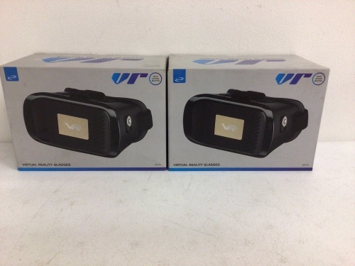 Lot of (2) Virtual Reality Glasses, E-Commerce Return, Sold as is - Lot 493