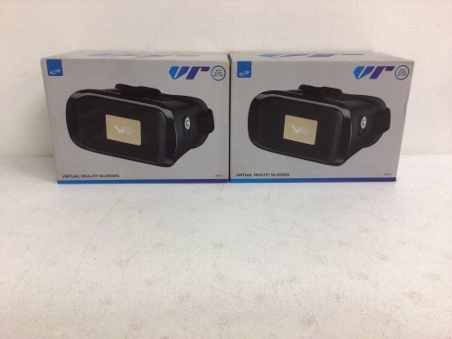 Lot of (2) Virtual Reality Glasses, E-Commerce Return, Sold as is - Lot 503