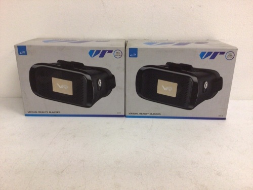 Lot of (2) Virtual Reality Glasses, E-Commerce Return, Sold as is - Lot 512