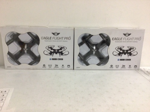 Lot of (2) Drones, E-Commerce Return, Sold as is - Lot 515