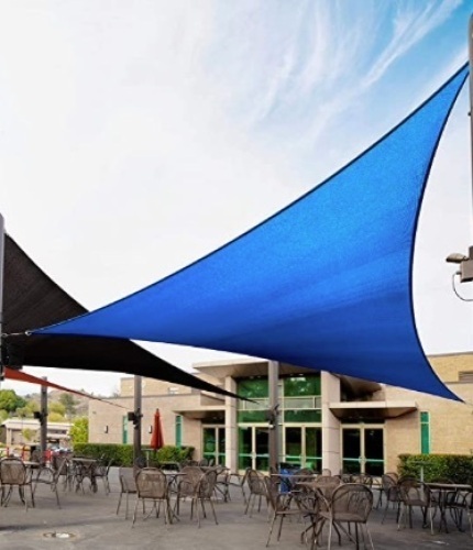 Triangle Sun Shade Sail Canopy, E-Comm Return - Lot 419