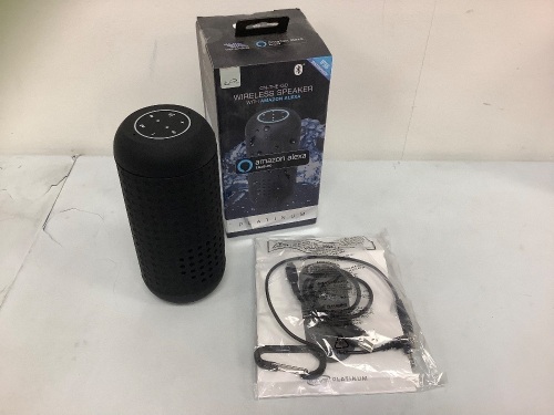 Wireless Bluetooth Speaker w/ Alexa, Appears New, Untested, Sold as is - Lot 355