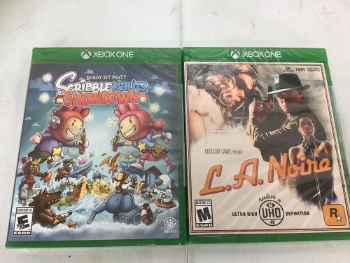 Lot of (2) Xbox One Games, Appears New - Lot 380