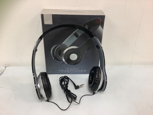 Stereo Headphones, Appears New, Sold as is - Lot 350