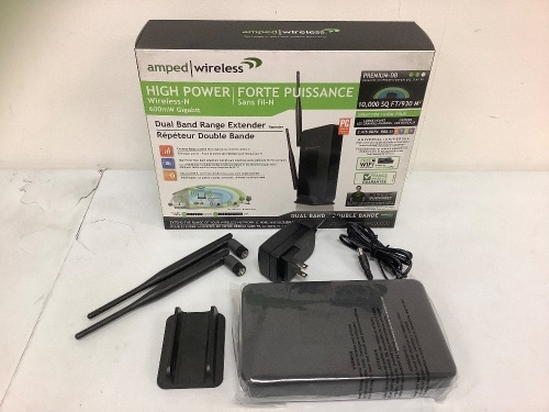 High Power Dual Band Range Extender, Appears New, Powers Up, Sold as is - Lot 370