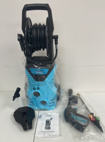 Stream Preassure Washer, Black/Blue, New - Lot 328