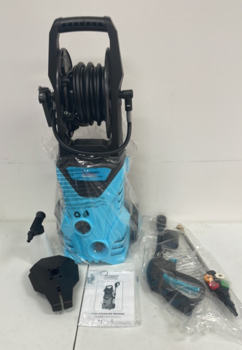 Stream Preassure Washer, Black/Blue, New - Lot 348