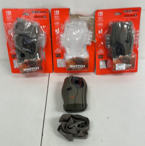 Lot of (3) Wildgame Switch Lightsout Trail Cam, E-Com Return - Lot 386