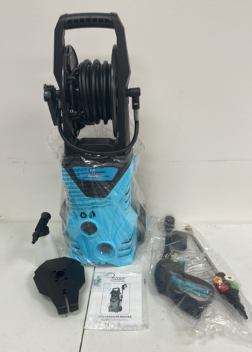 Stream Preassure Washer, Black/Blue, New - Lot 390