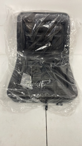 Universal Slidable Tractor Seat with Suspension, Learher with Rails, New - Lot 442