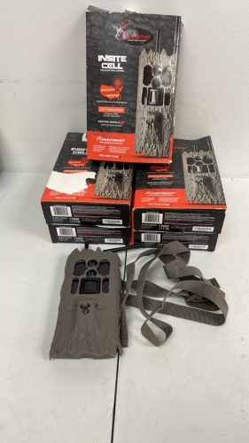 Lot of (5) Wildgame Insite Cell Trail Cams, E-Comm Return - Lot 474