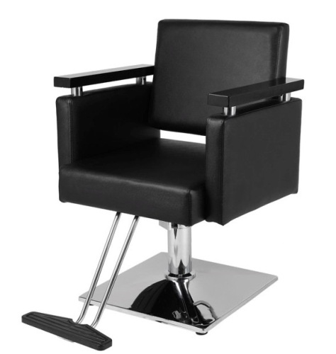 Ktaxon Hydraulic Barber Chair, 19" - 25" Height Adjustable, Missing Hardware - Lot 93