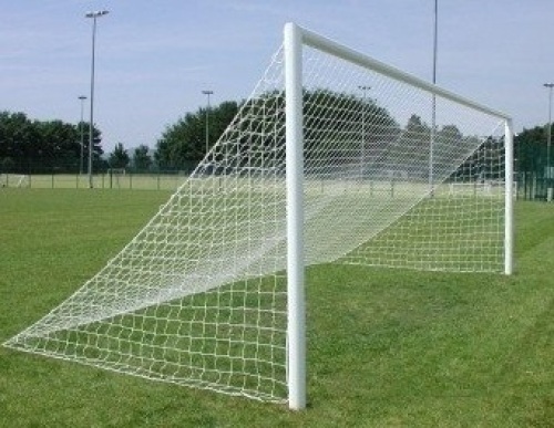ANST 24ft x 8ft Full Size Senior Straight Back Soccer Goal Post Net - Lot 182